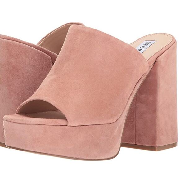 NEW STEVE MADDEN SLIP ON HEELS - Picture 1 of 10